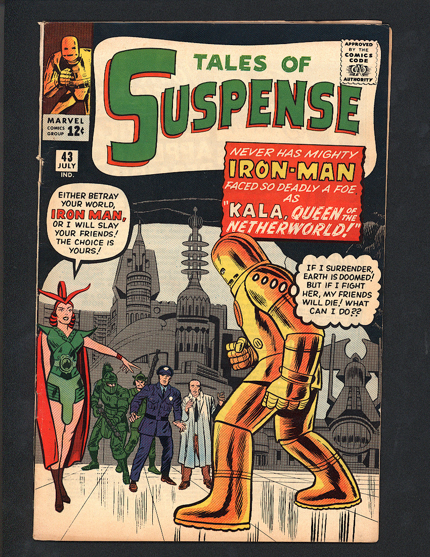 Tales of Suspense (Superheroes) #43 VG/F Front Cover