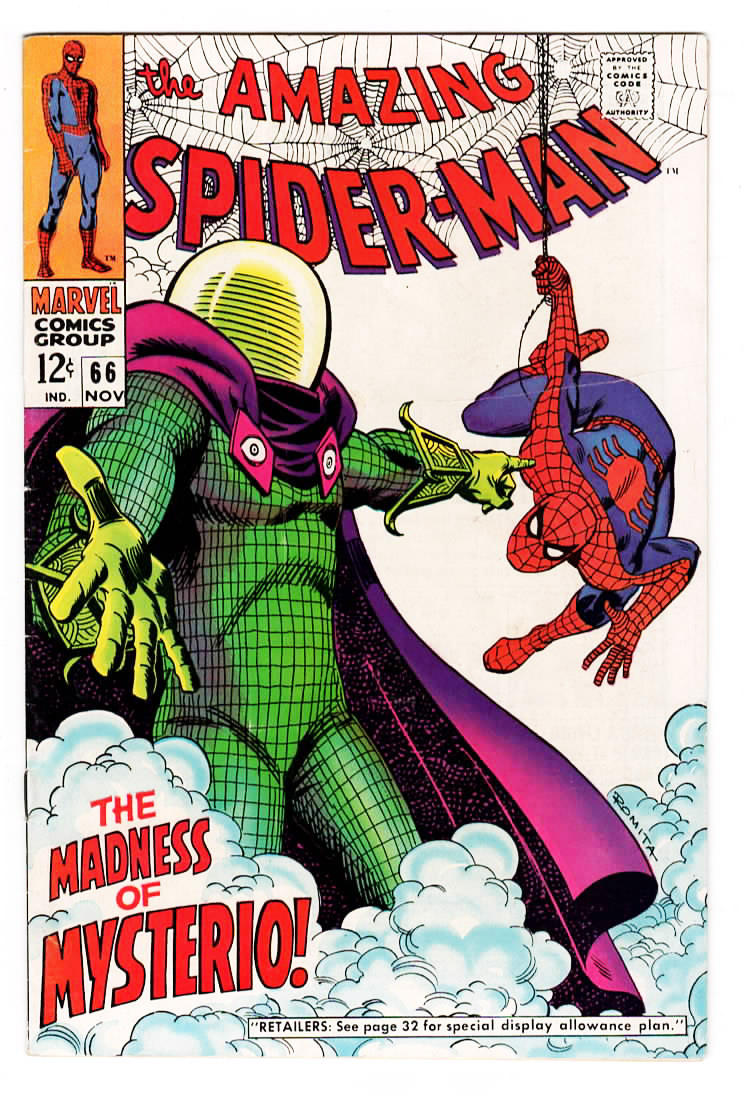 Amazing Spider-Man #66 VF Front Cover