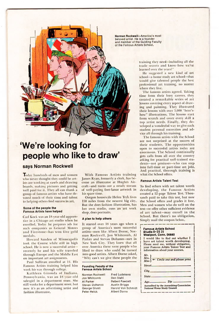Amazing Spider-Man #66 VF Back Cover
