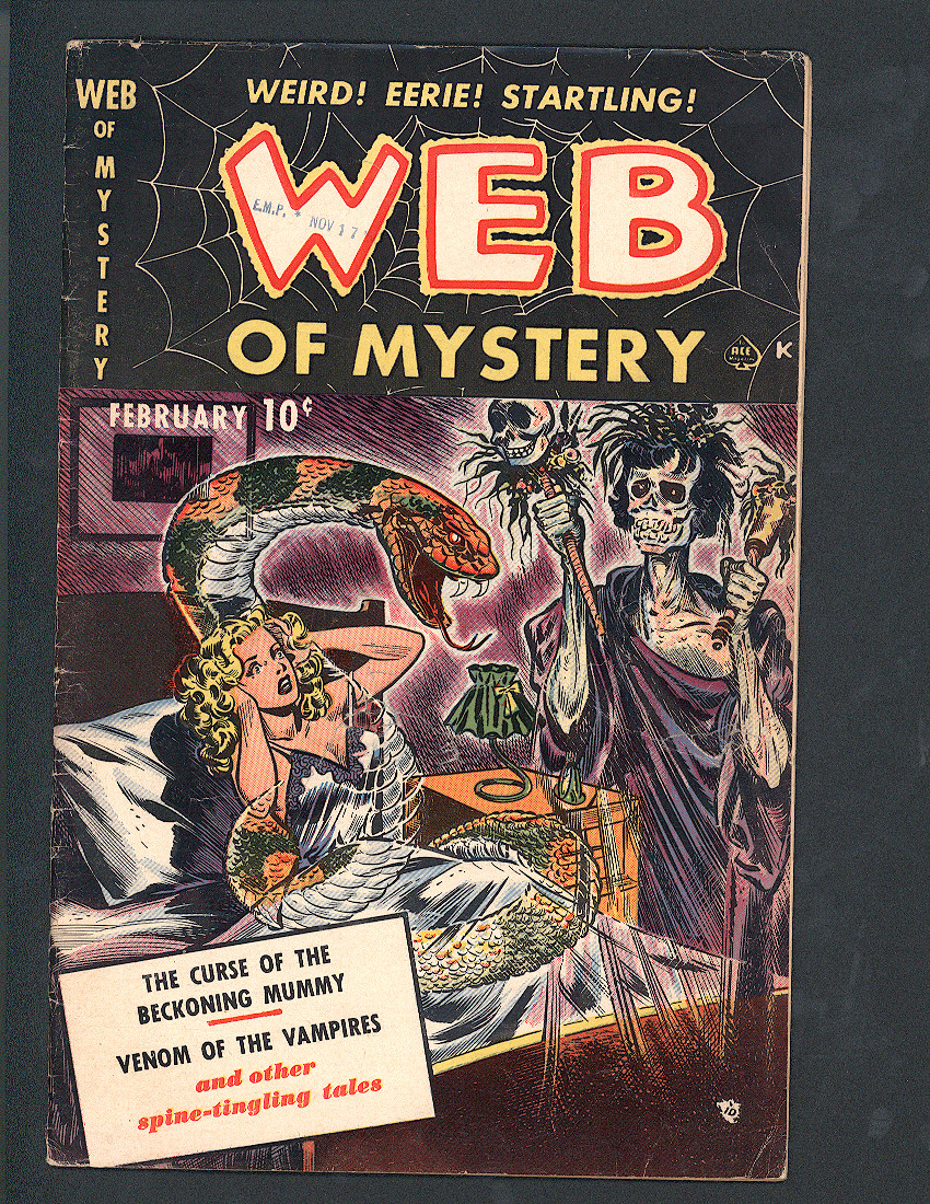 Web of Mystery #1 VG