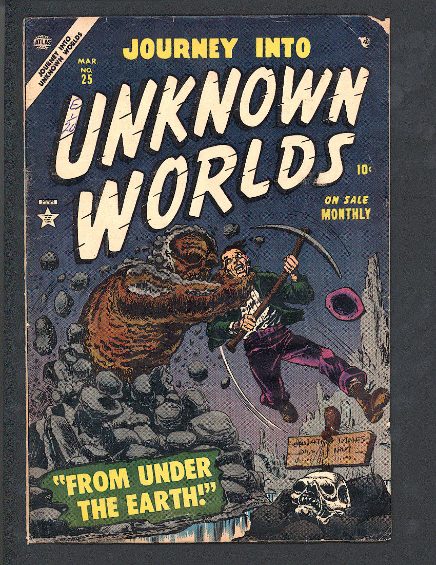 Journey Into Unknown Worlds #25 VG