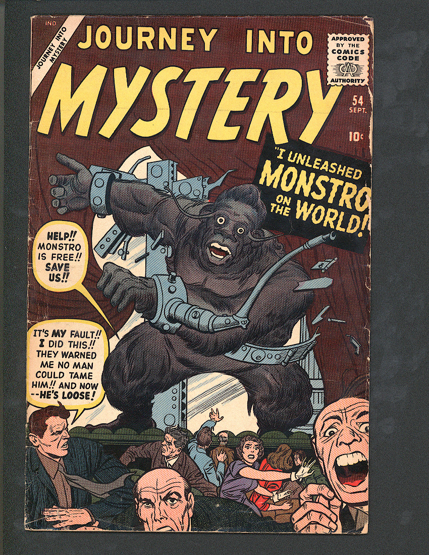 Journey Into Mystery (Pre-Hero) #54 VG