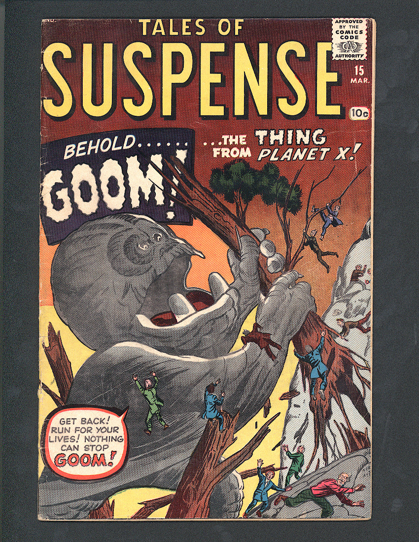 Tales of Suspense (Pre-Hero) #15 VG