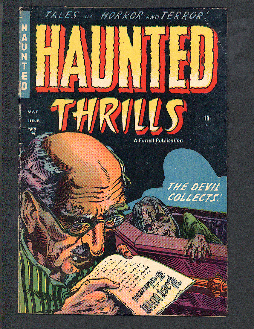 Haunted Thrills #15 F Front Cover