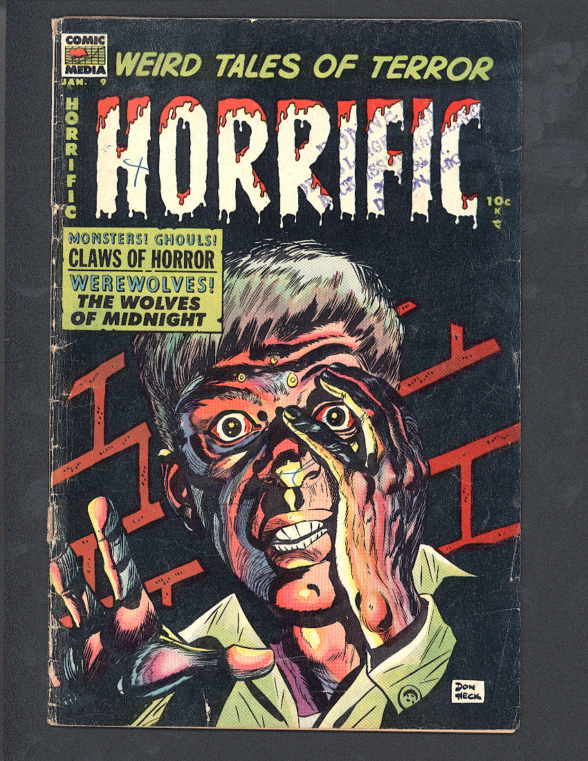 Horrific #9 VG Front Cover