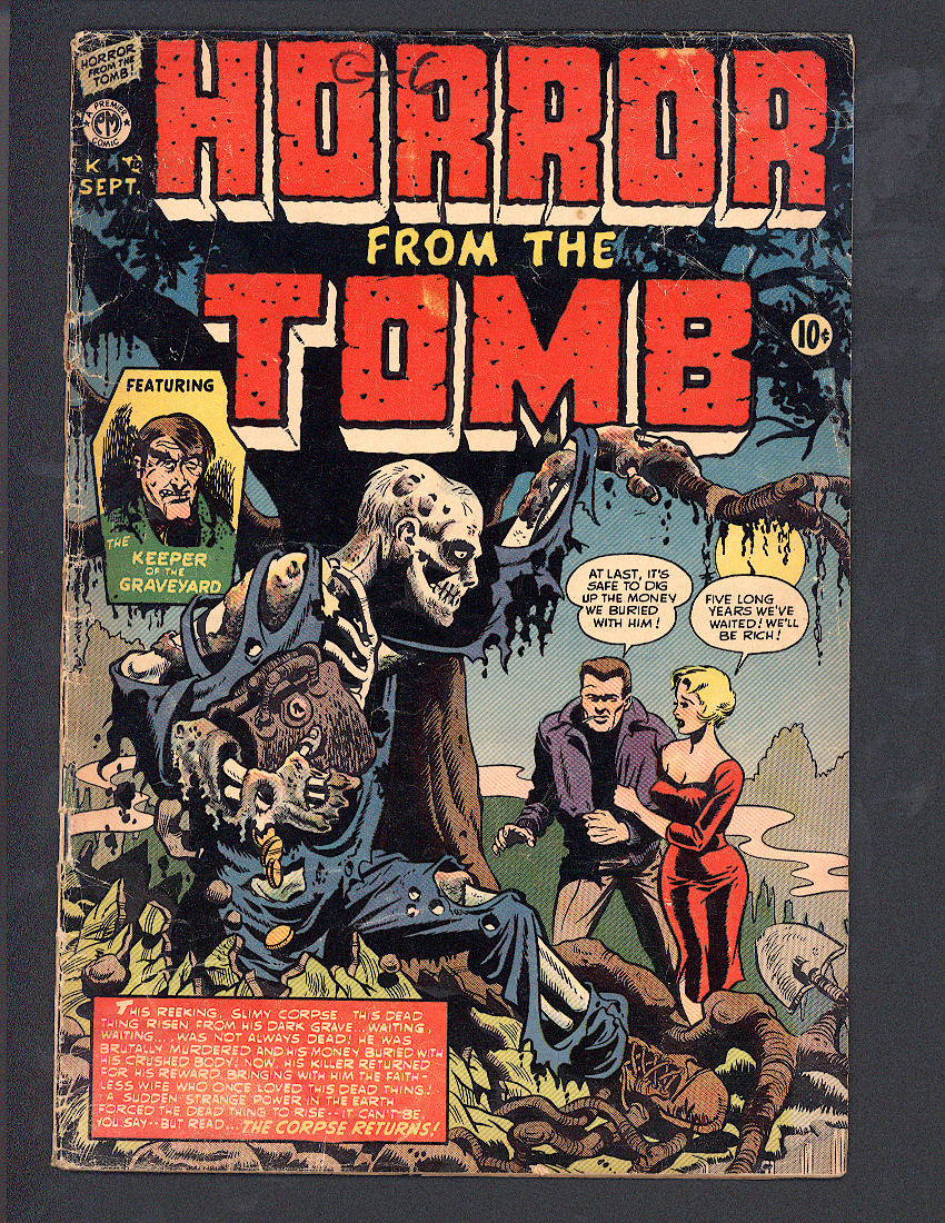 Horror From The Tomb #1 G/VG Front Cover