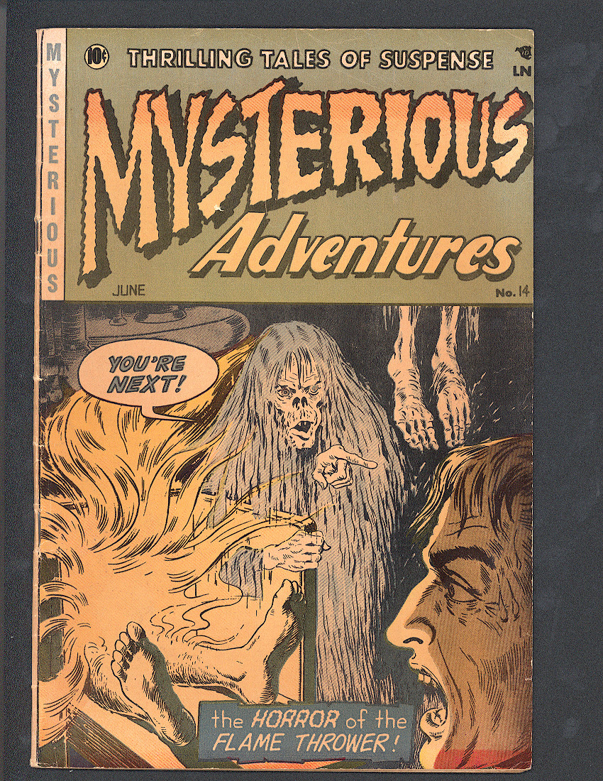 Mysterious Adventures #14 VG/F