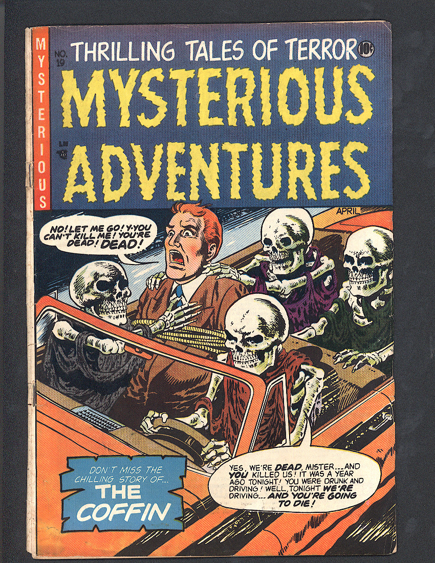 Mysterious Adventures #19 VG/F