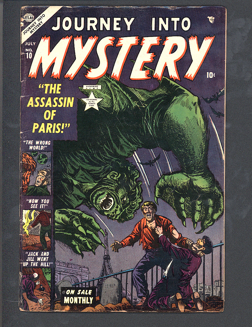 Journey Into Mystery (Pre-Hero) #10 VG-