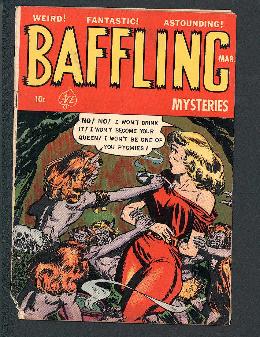 Baffling Mysteries #14 G/VG Front Cover