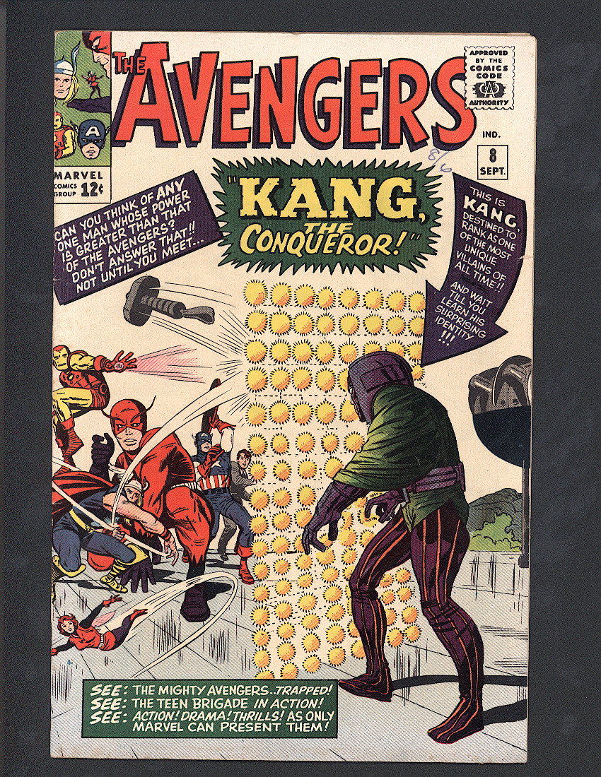 Avengers #8 F+ Front Cover