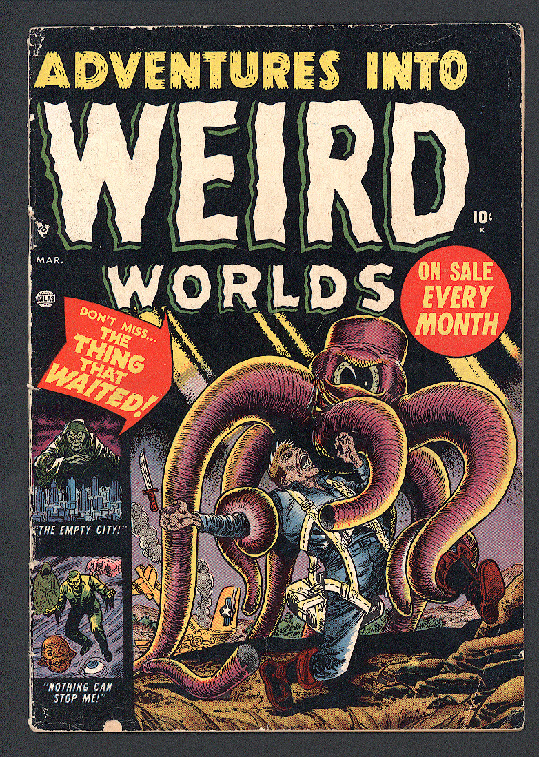 Adventures into Weird Worlds #3 VG/F Front Cover