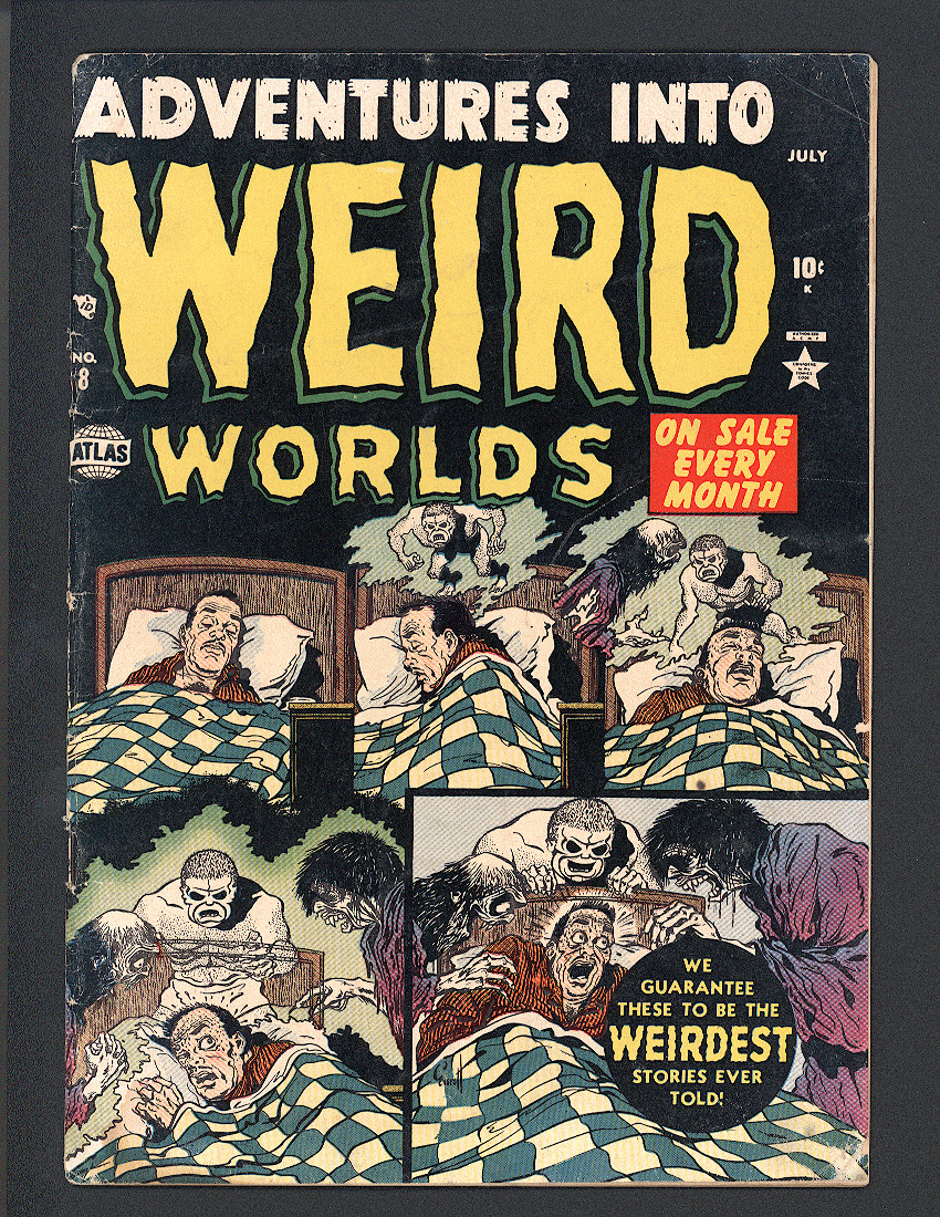 Adventures into Weird Worlds #8 VG Front Cover