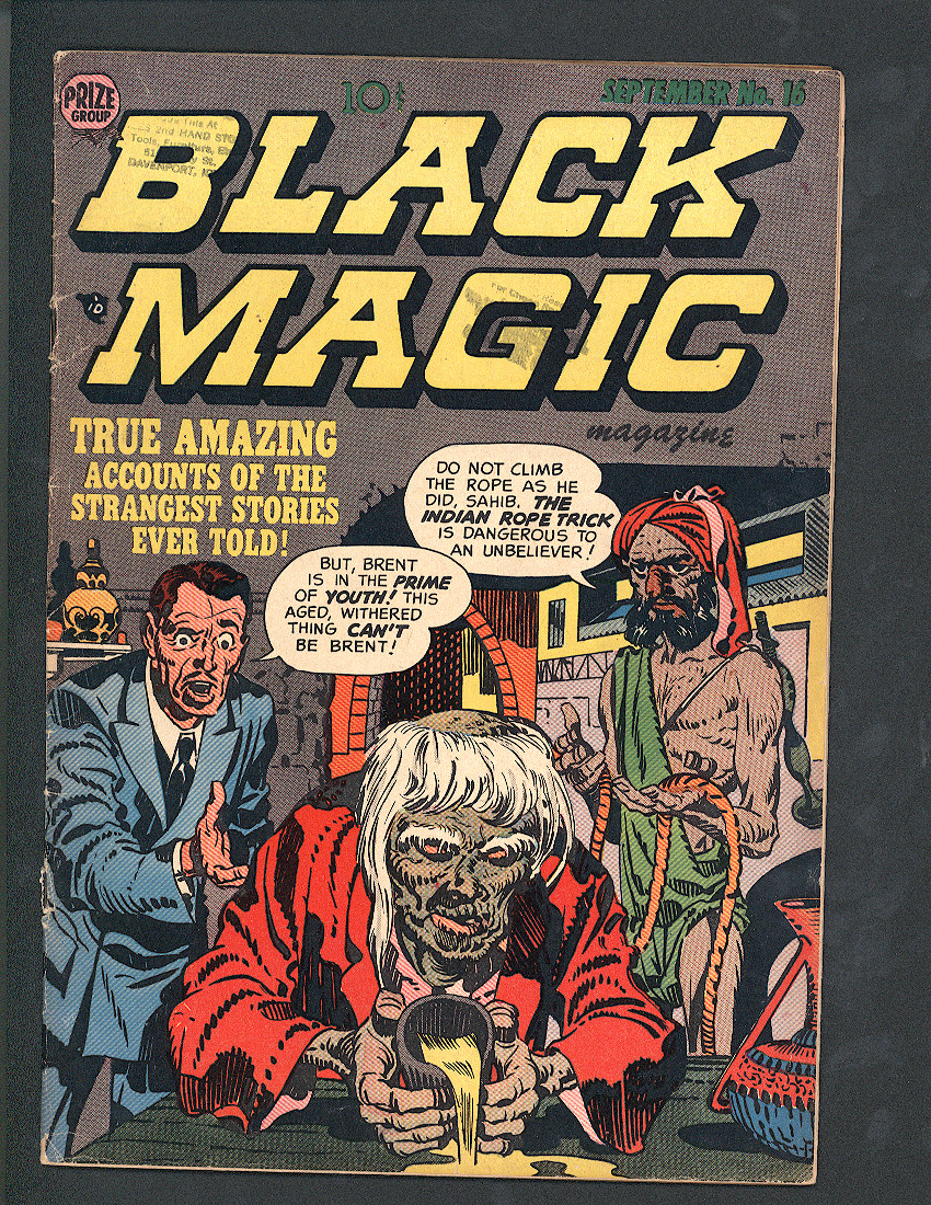 Black Magic (Crestwood, Vol. 2-5) #16 VG/F Front Cover
