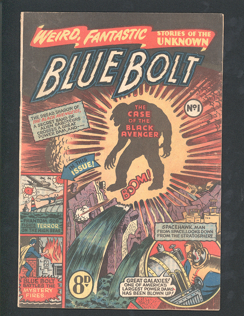 Blue Bolt (Novelty, Vol. 1) #1 F-