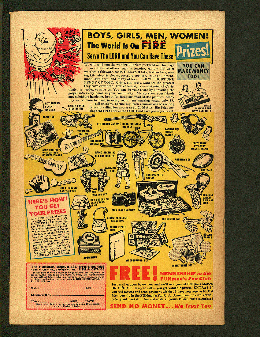 Crime Suspenstories #23 F+ Back Cover