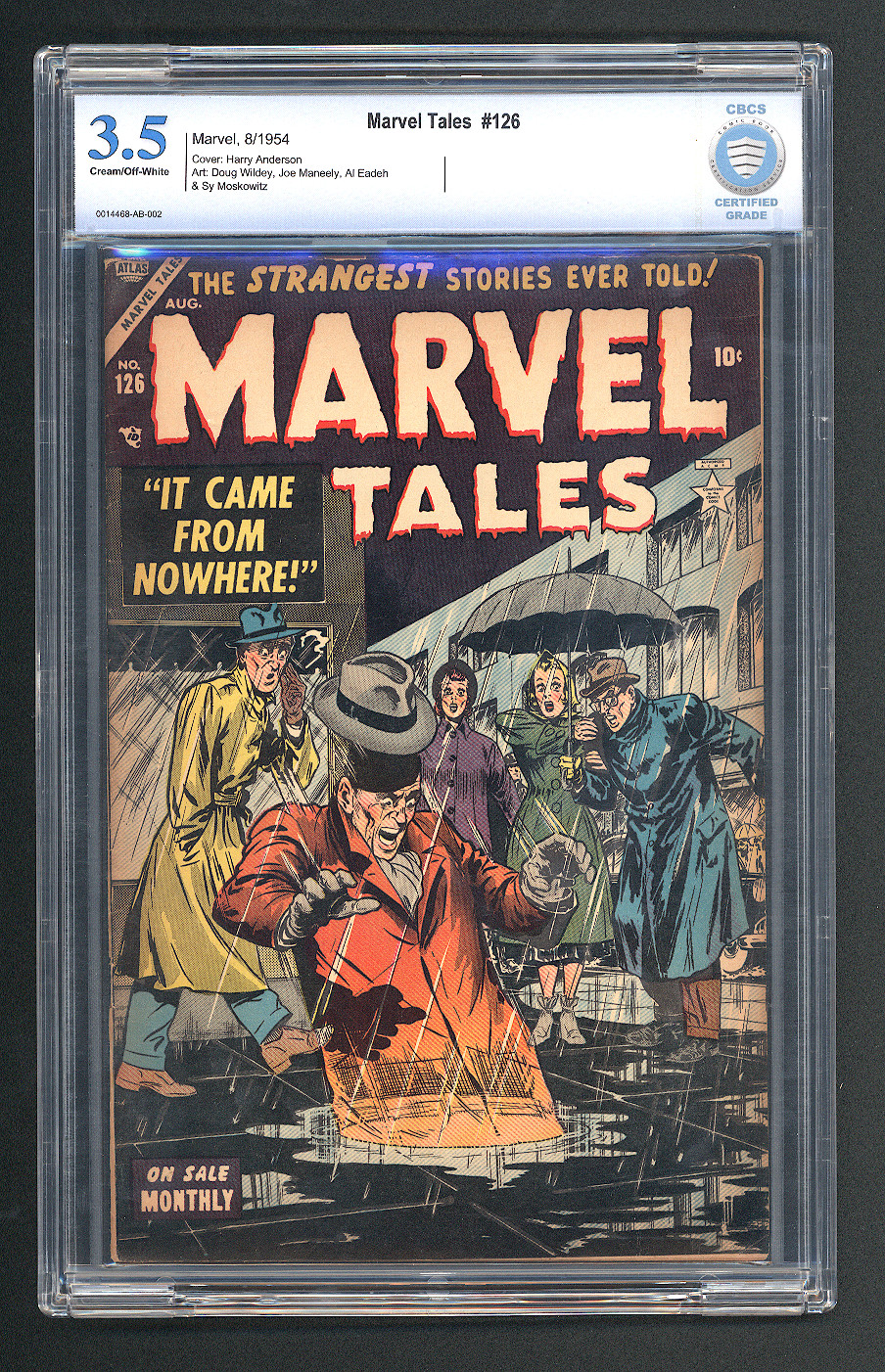 Marvel Tales (Golden Age) #126 CBCS 3.5
