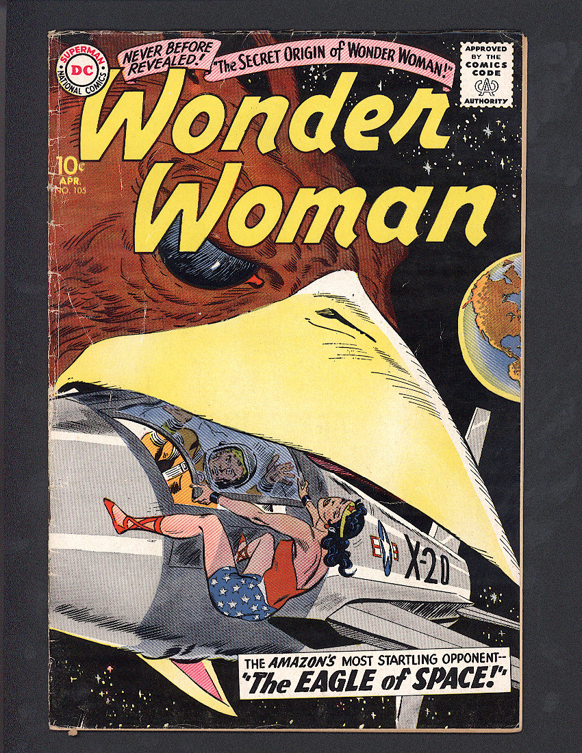 Wonder Woman #105 VG+ Front Cover