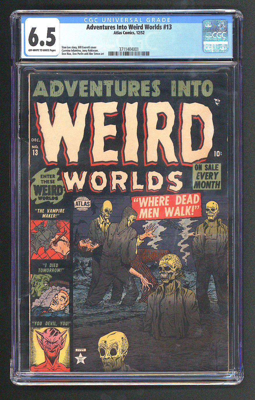Adventures into Weird Worlds #13 CGC 6.5
