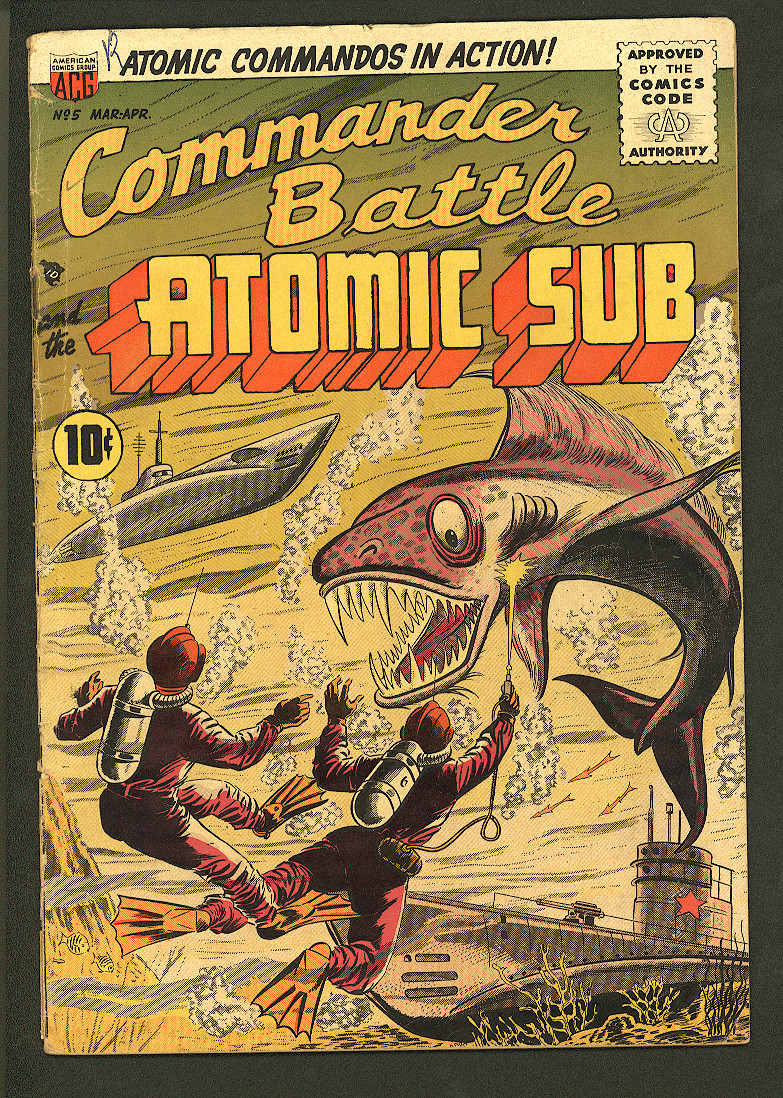 Cover of Commander Battle and the Atomic Sub #5