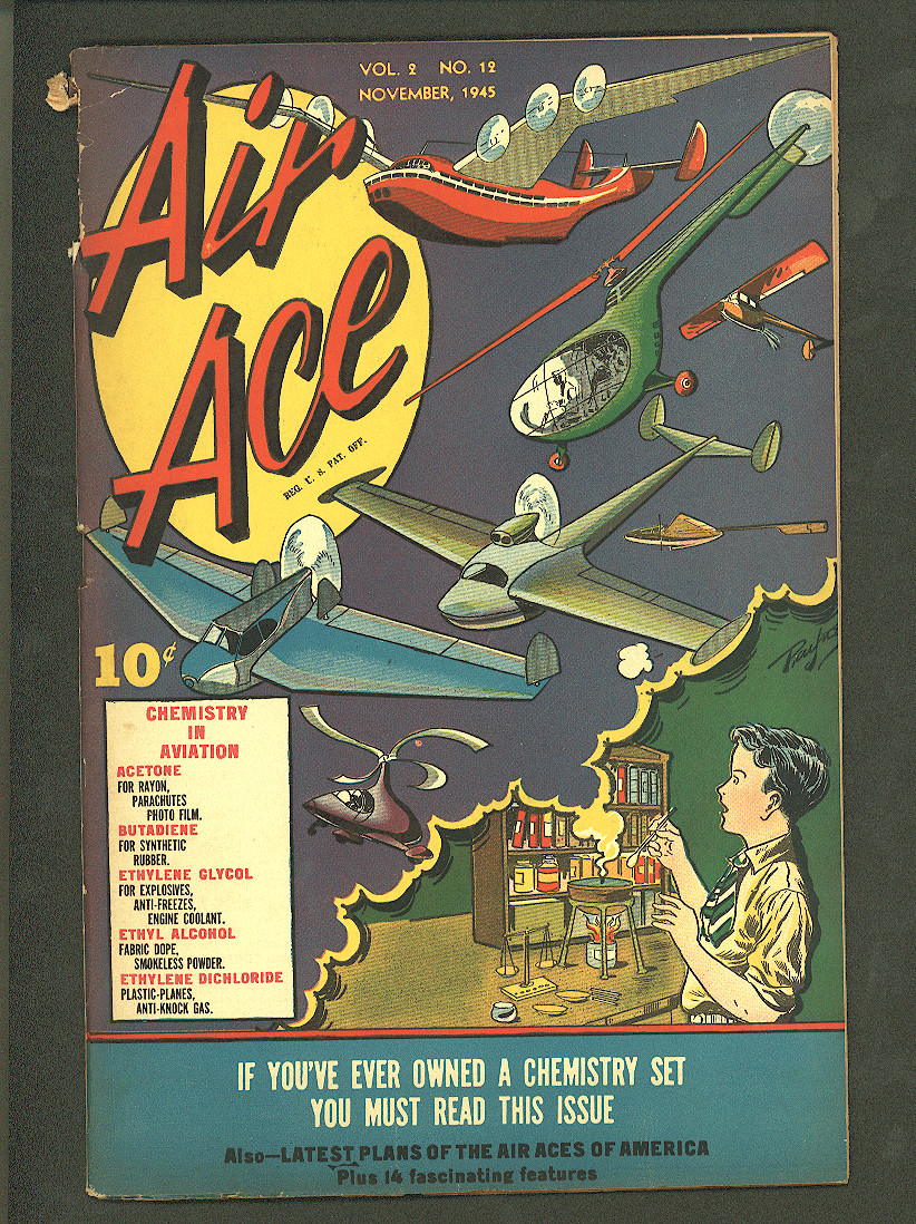 Air Ace (Vol. 2) #12 VG- Front Cover