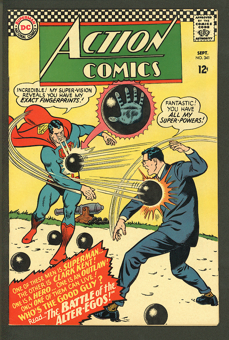 Action Comics #341 VF/NM Front Cover