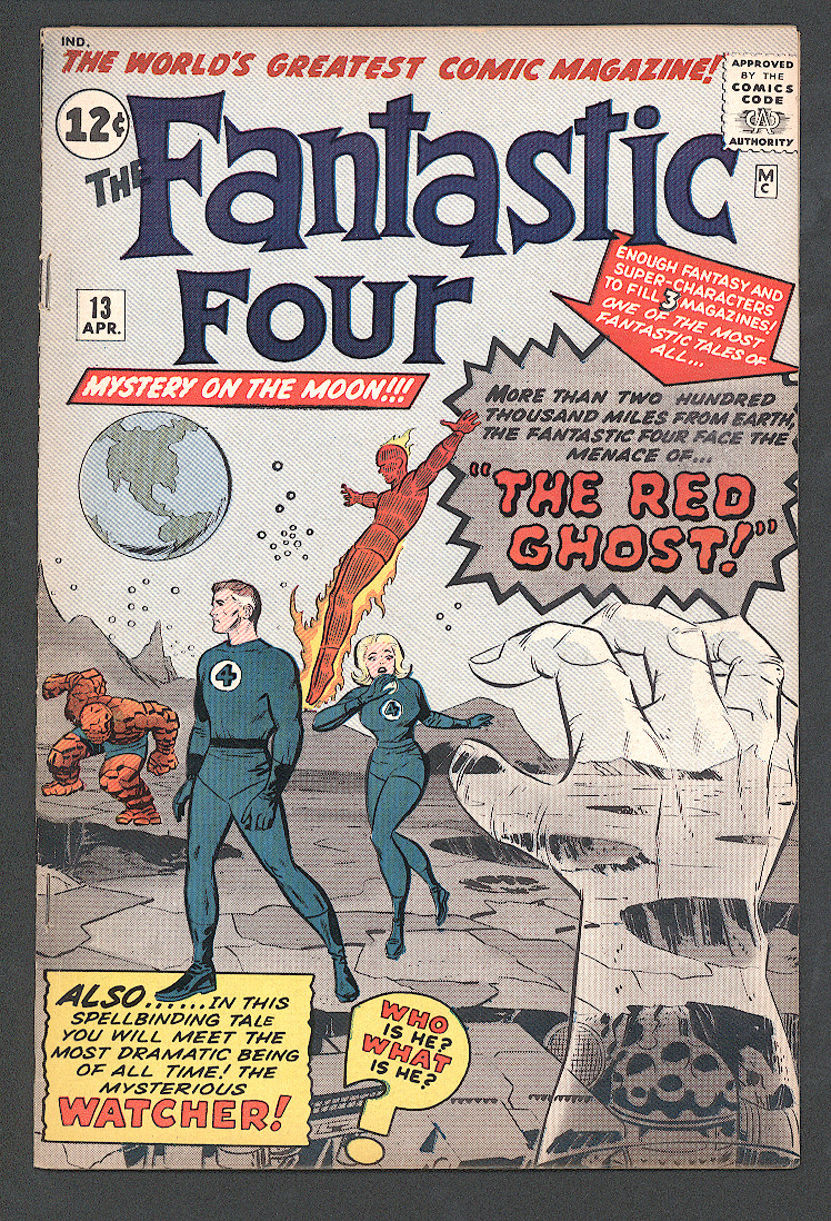 Fantastic Four #13 VF+ Front Cover