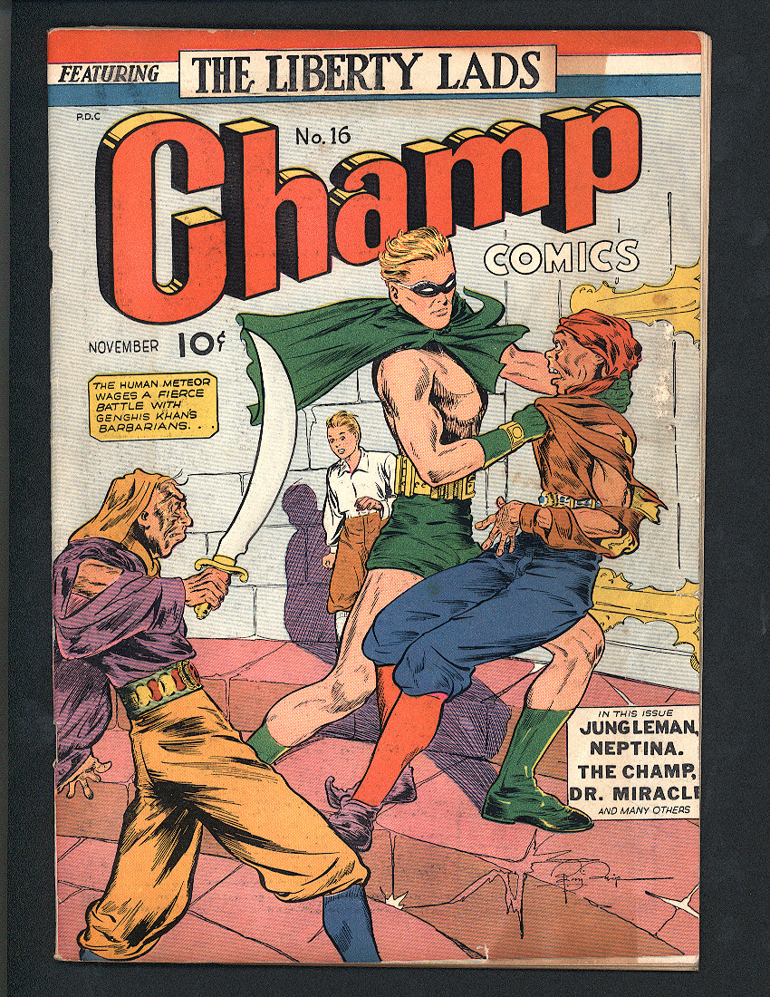 Champ Comics #16 F- Front Cover