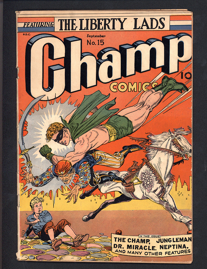 Champ Comics #15 VG+ Front Cover
