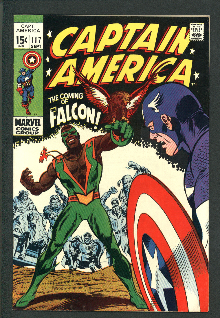 Captain America #117 NM- Front Cover