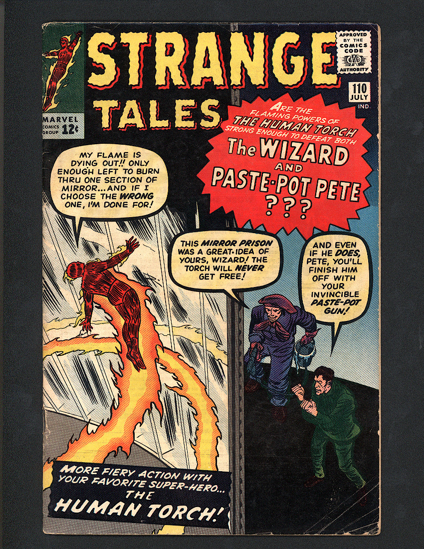 Strange Tales (Superheroes) #110 VG+ Front Cover