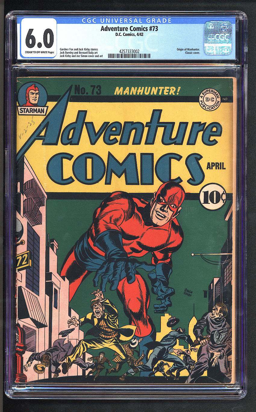 Adventure Comics #73 CGC 6.0 F