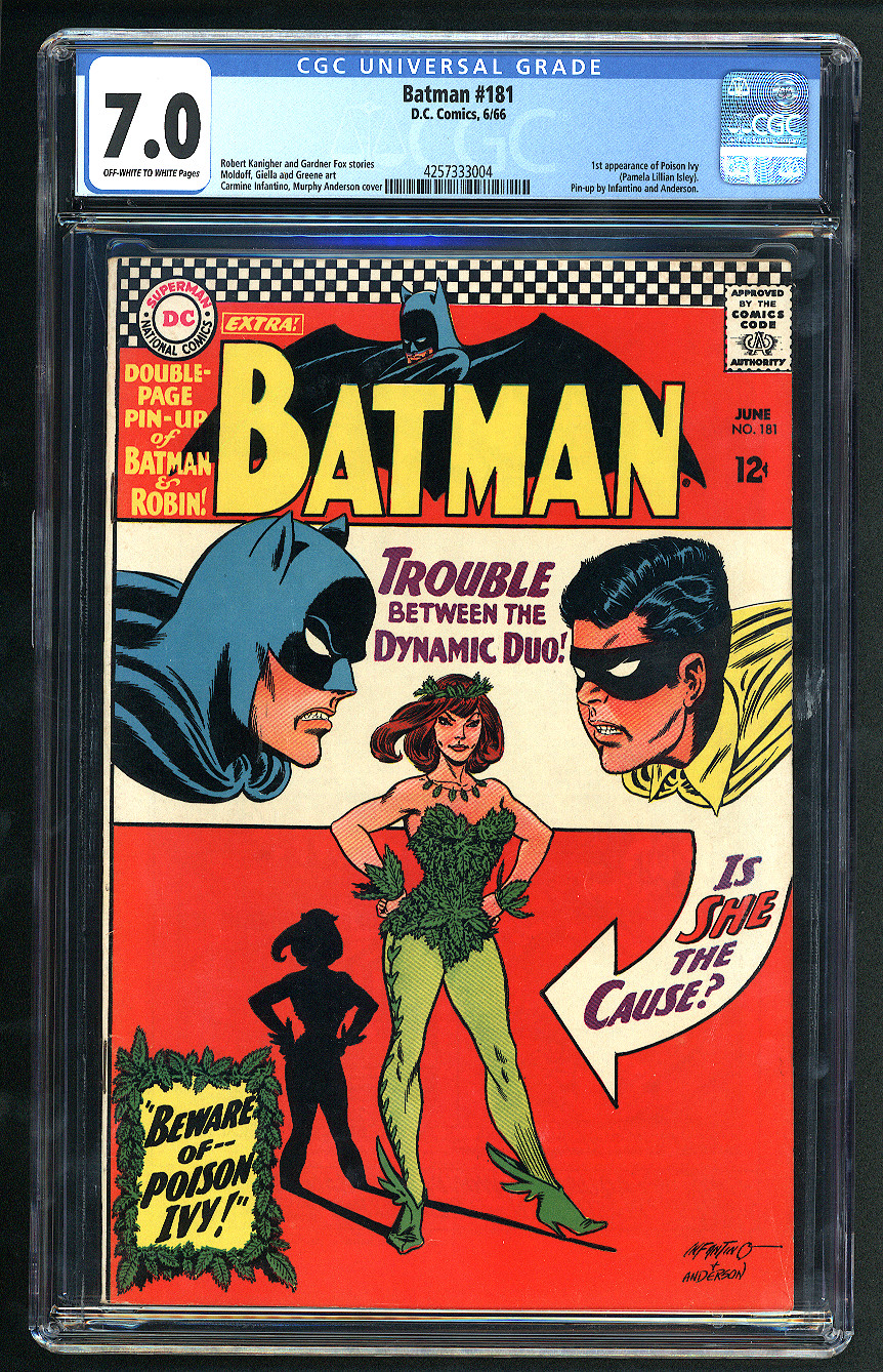 Batman #181 CGC 7.0 Front Cover