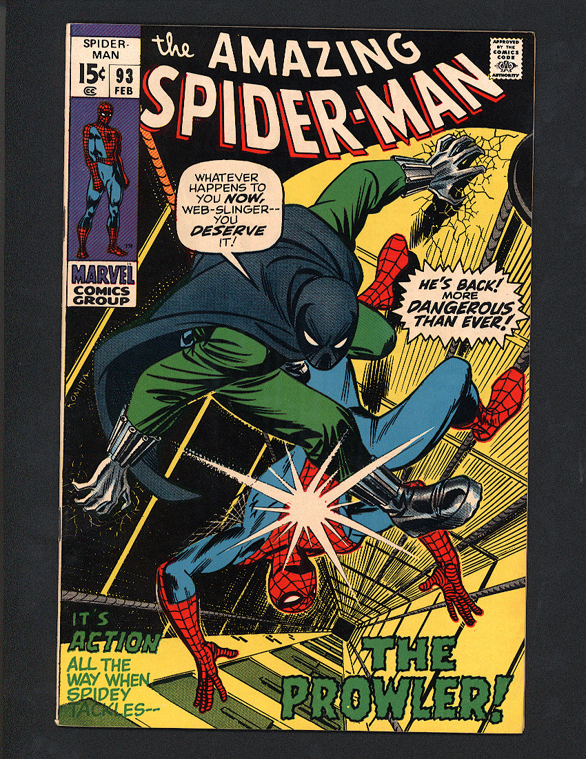 Amazing Spider-Man #93 VF/NM Front Cover