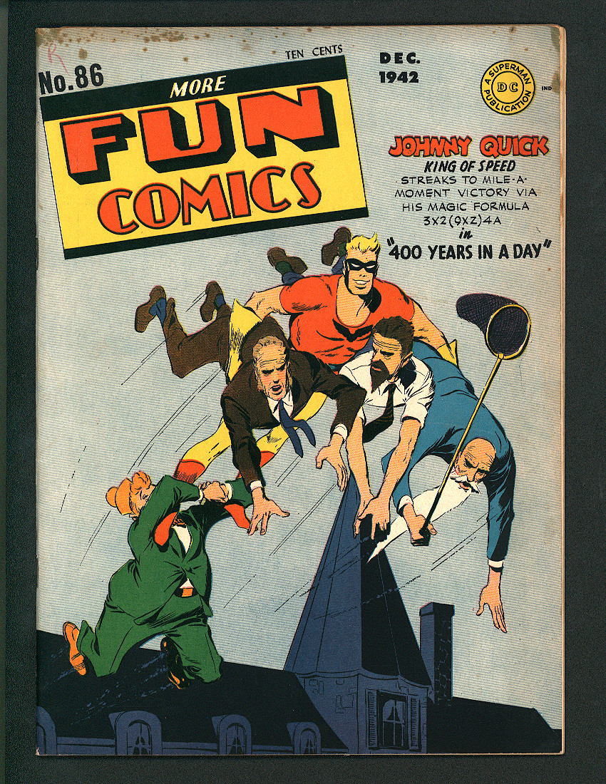 More Fun Comics #86 F+ Front Cover