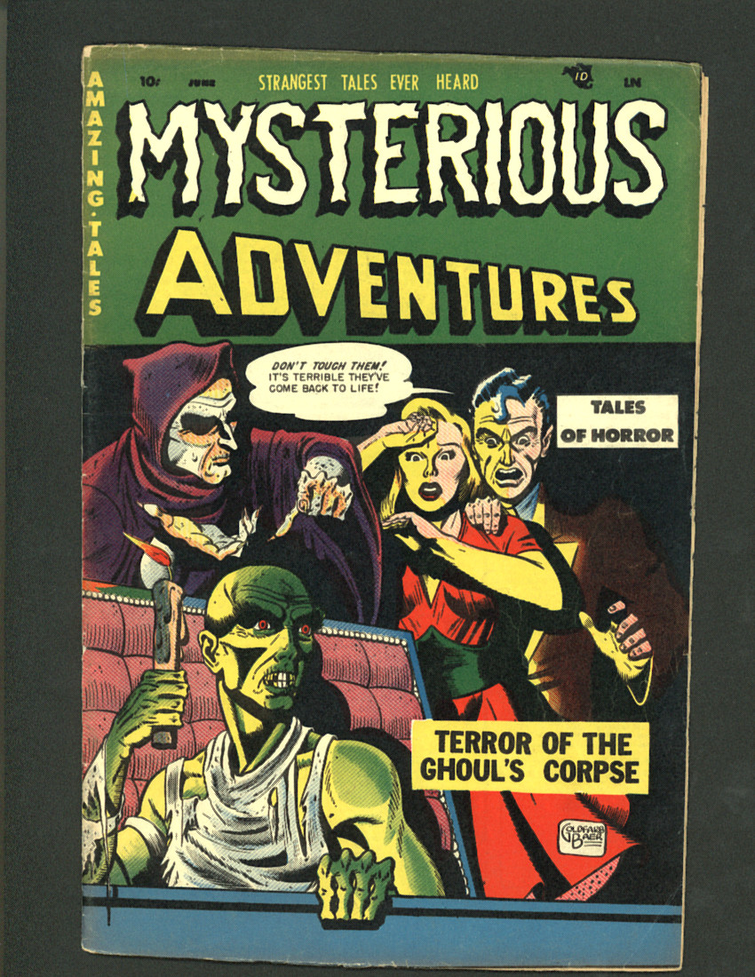 Cover of Mysterious Adventures #2