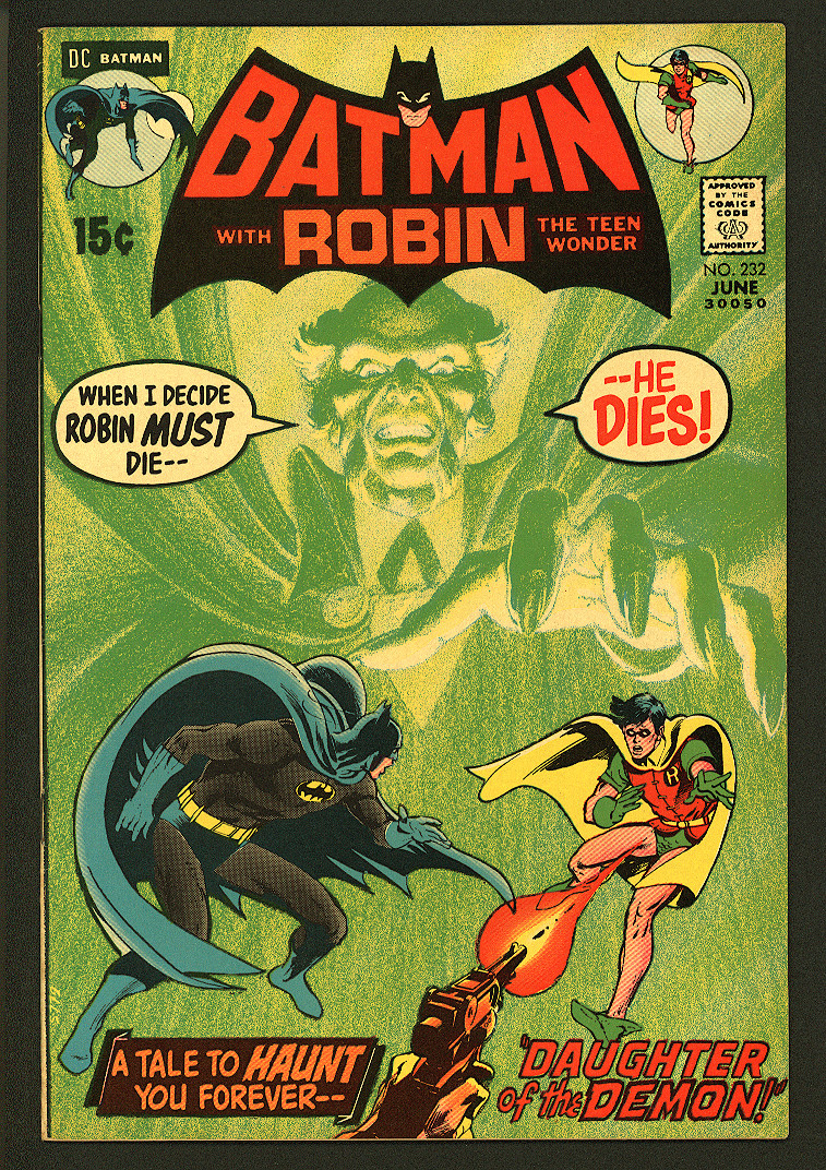 Batman #232 VF Front Cover