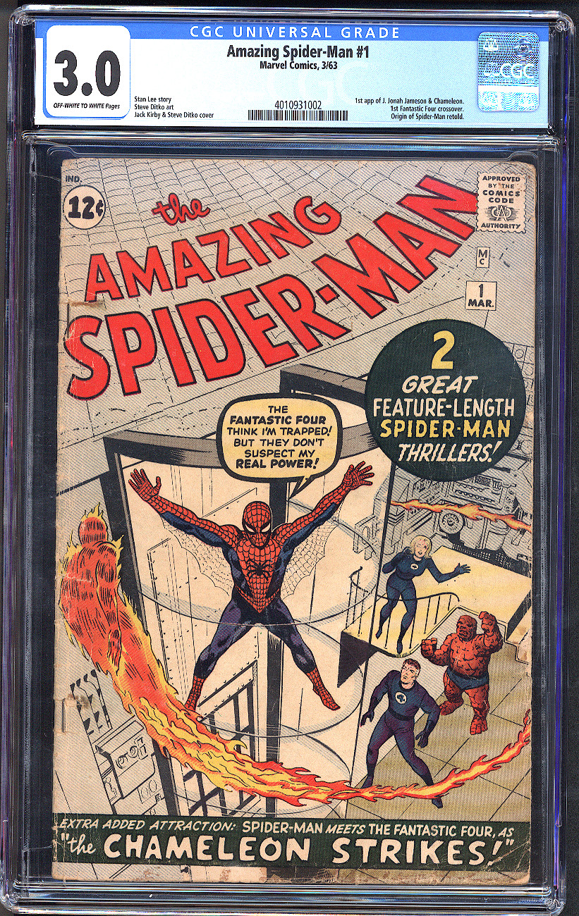 Amazing Spider-Man #1 CGC 3.0 Front Cover