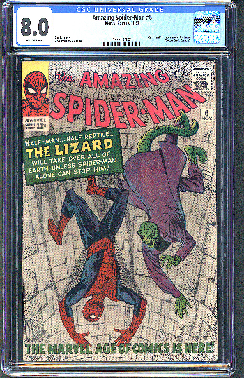 Amazing Spider-Man #6 CGC 8.0 Front Cover