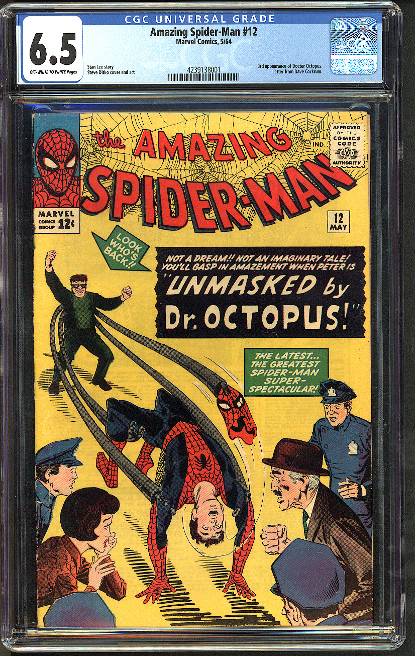 Amazing Spider-Man #12 CGC 6.5 Front Cover