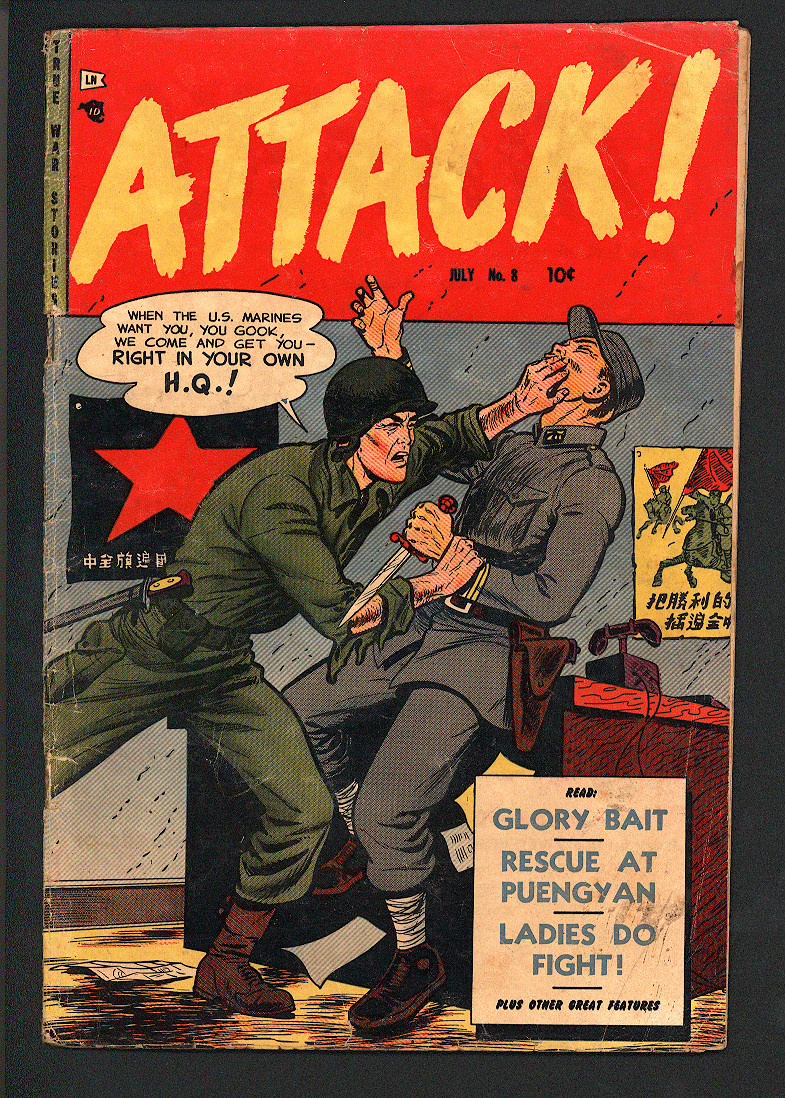 Attack #8 G/VG Front Cover