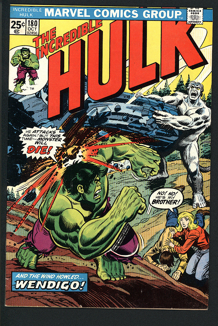 Hulk #180 VF Front Cover