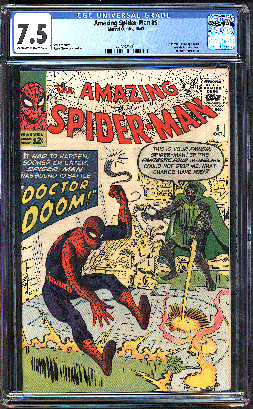 Amazing Spider-Man #5 CGC 7.5 Front Cover
