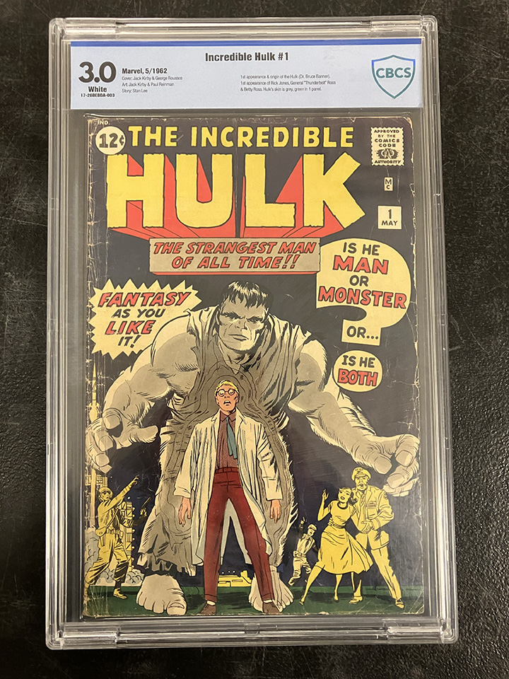 Hulk #1 CBCS 3.0 Front Cover