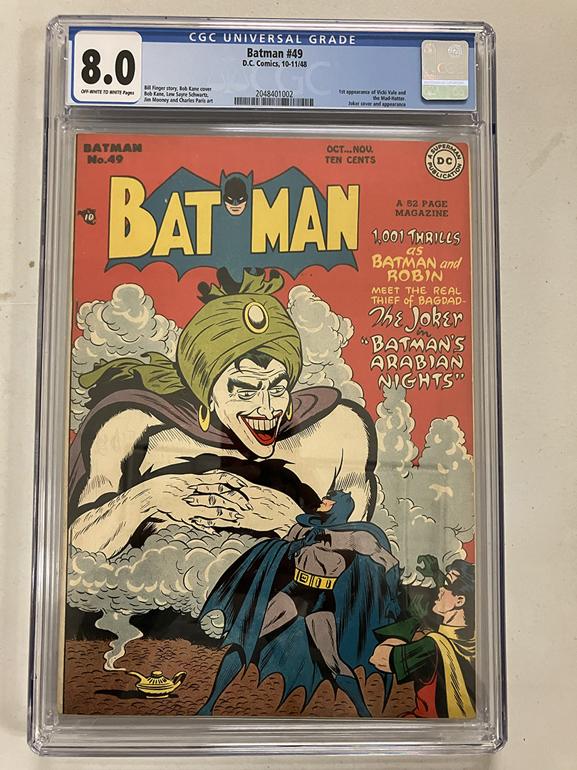 Batman #49 CGC 8.0 Front Cover