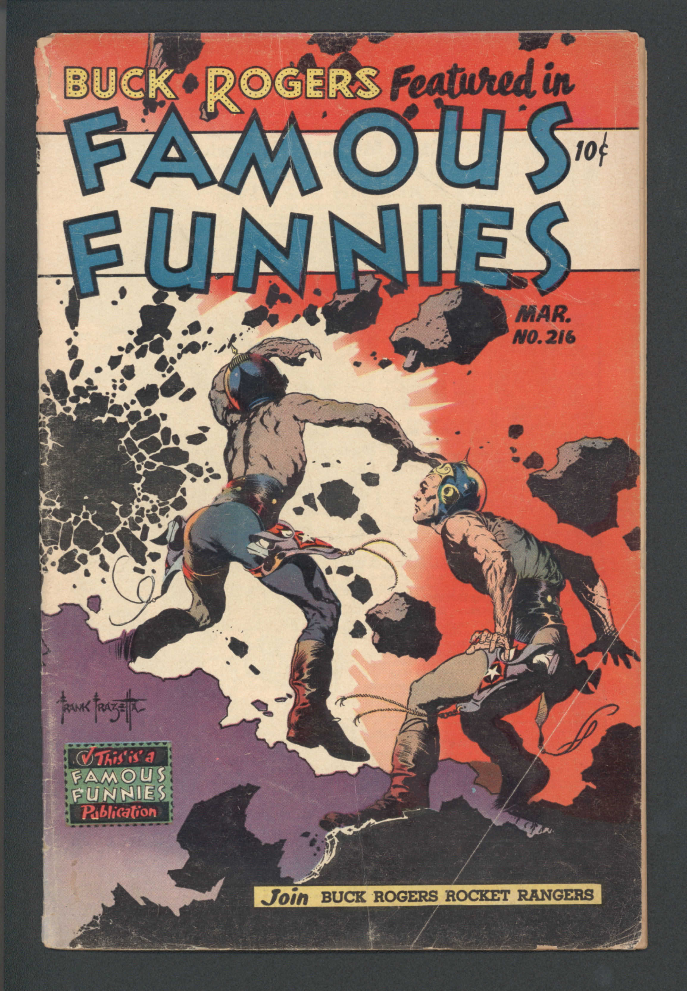 Famous Funnies #216 VG Front Cover