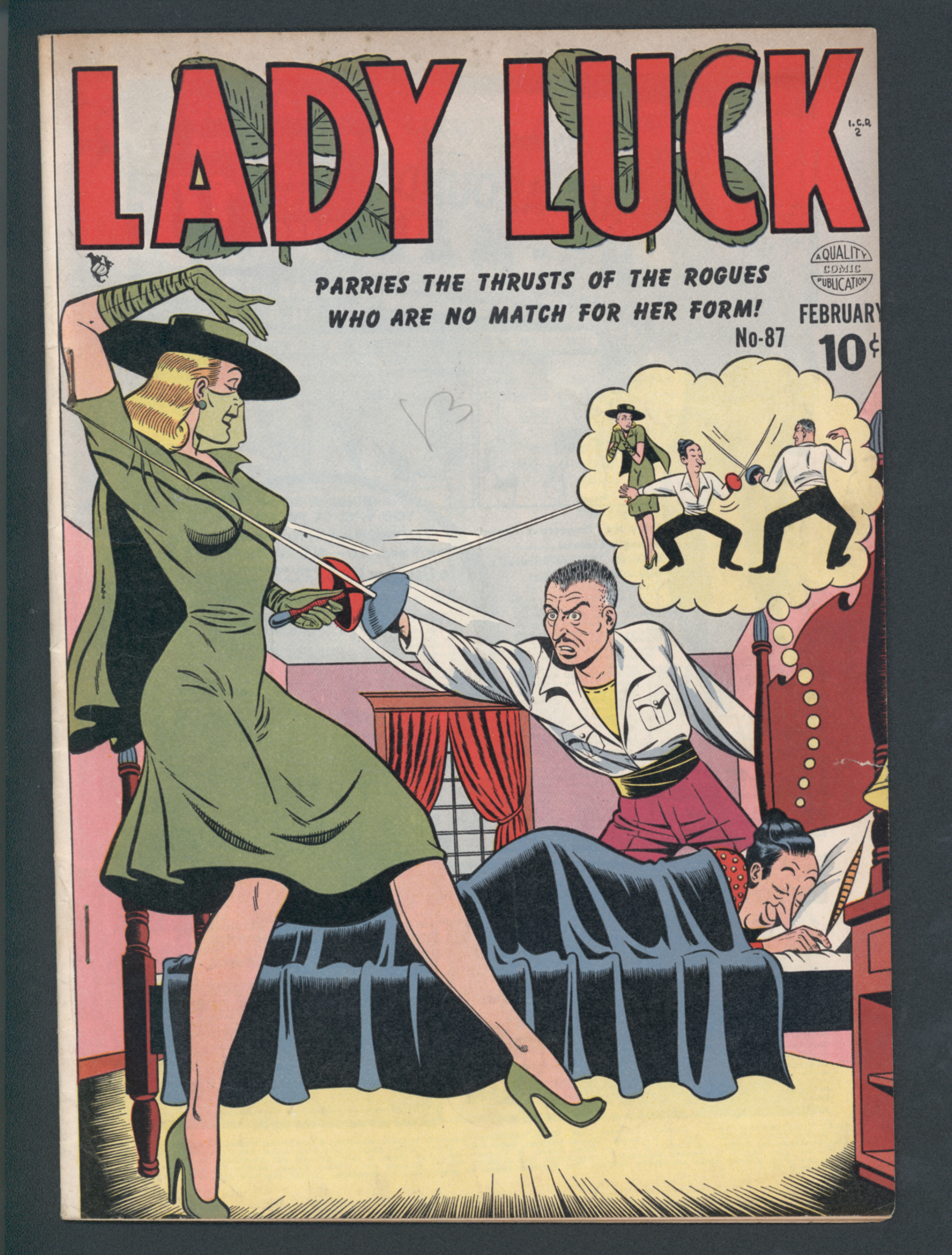 Lady Luck #87 F+ Front Cover