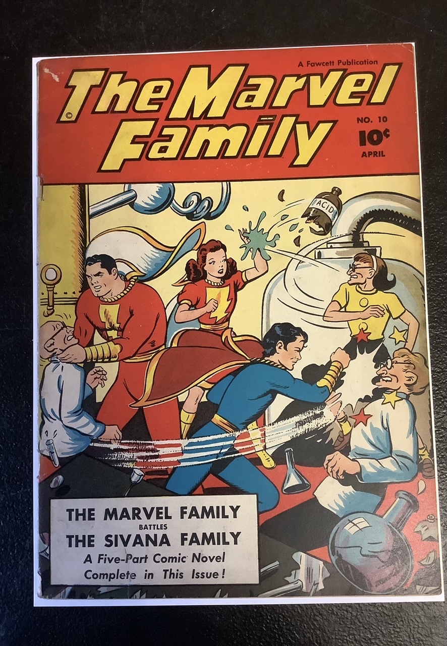 Marvel Family #10 VG/F Front Cover