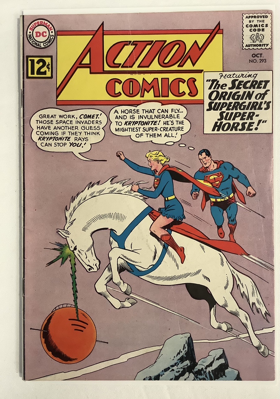 Action Comics #293 VG/F Front Cover