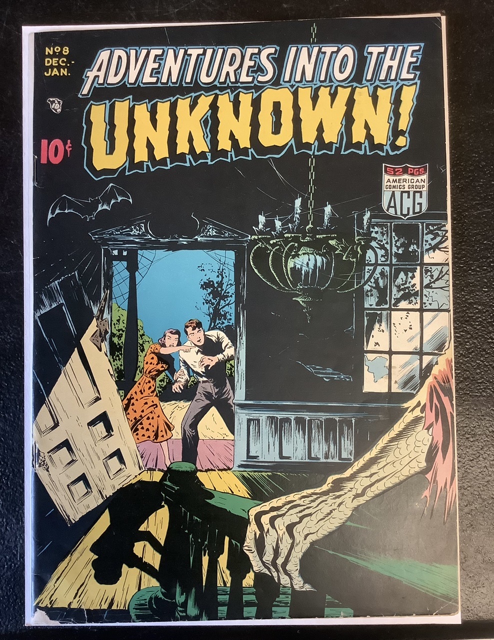 Adventures Into The Unknown #8 F/VF Front Cover